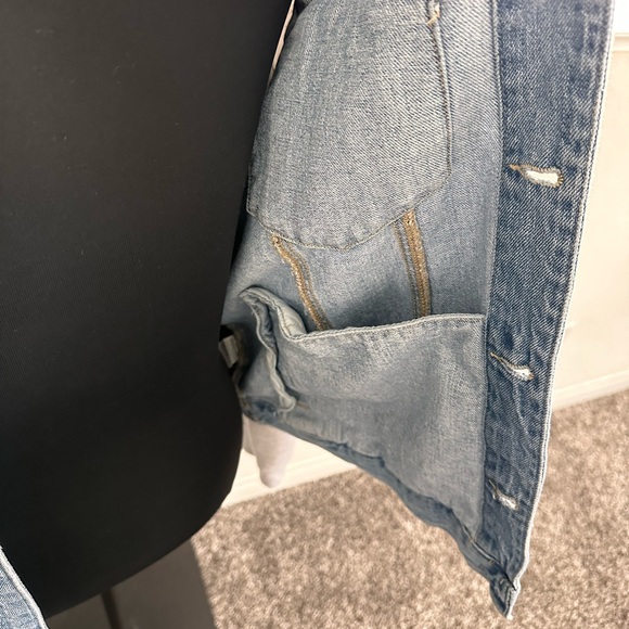 Forever 21 Hooded Denim Jacket - Picture 6 of 7